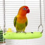 Easy to Clean Cucumber Style PLA Bird Swing Toy - GreenFur