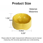 Easy to Clean Melamine Pet Bowl with Non - slip Base - GreenFur