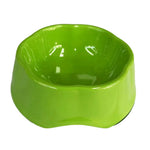 Easy to Clean Melamine Pet Bowl with Non - slip Base - GreenFur