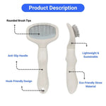 Eco Friendly Metal Pin Pet Grooming Tool - GreenFur