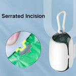 Eco - friendly Pet Waster Bag Holder Visible Transparent Dog Poop Bag Dispenser - GreenFur