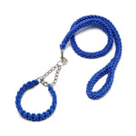Eight - Strand Rope Braiding Dog Leash with Collar - GreenFur