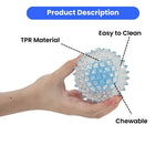 Elastic Dog Ball Teeth Cleaning Chew Toy - GreenFur