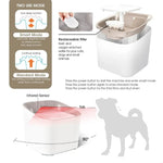 Electronic Automatic Cat Dog Water Dispenser Smart Pet Drinking Fountain - GreenFur