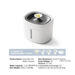 Electronic Cat Dog Water Dispenser Drinking Automatic Pet Fountain - GreenFur