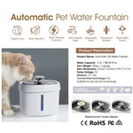 Electronic Cat Dog Water Dispenser Drinking Automatic Pet Fountain - GreenFur
