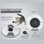 Electronic Timed Cat Dog Food Bowl Smart 6 Meal Automatic Pet Feeder - GreenFur