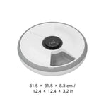 Electronic Timed Cat Dog Food Bowl Smart 6 Meal Automatic Pet Feeder - GreenFur