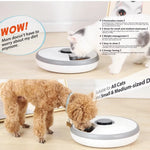 Electronic Timed Cat Dog Food Bowl Smart 6 Meal Automatic Pet Feeder - GreenFur
