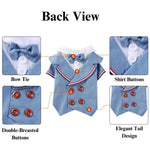 Elegant Pet Wedding Suit Tailcoat with Bow Tie for Special Occasions - GreenFur