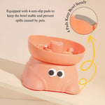 Elevated Dog Slow Feeder Bowl Anti Spill for Small Breeds - GreenFur