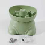 Elevated Dog Slow Feeder Bowl Anti Spill for Small Breeds - GreenFur