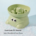 Elevated Dog Slow Feeder Bowl Anti Spill for Small Breeds - GreenFur