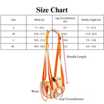 Ergonomic Design Breathable Dog Support Harness Pet Rear Leg Support Strap - GreenFur