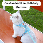 Escape - Proof Vest Pet Harness Leash Set for Cats and Small Dogs - GreenFur