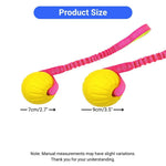 EVA Floating Training Ball with Rope Handle for Dog - GreenFur