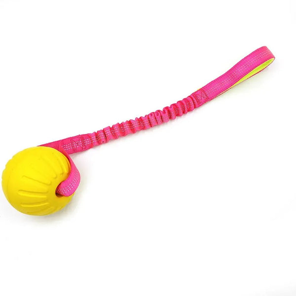 EVA Floating Training Ball with Rope Handle for Dog - GreenFur