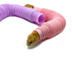 Expandable Plastic Tunnel Maze for Small Pets Connectable Play Tube - GreenFur