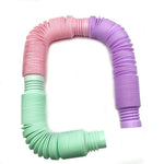 Expandable Plastic Tunnel Maze for Small Pets Connectable Play Tube - GreenFur