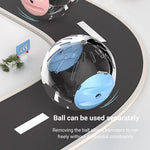 Extra Large Hamster Running Car Transparent Rolling Wheel Toy - GreenFur