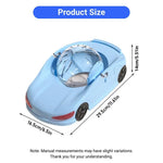 Extra Large Hamster Running Car Transparent Rolling Wheel Toy - GreenFur