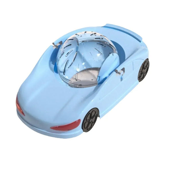 Extra Large Hamster Running Car Transparent Rolling Wheel Toy - GreenFur