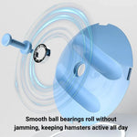 Extra Large Hamster Running Car Transparent Rolling Wheel Toy - GreenFur