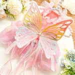 Fairy Princess Pet Dress Wedding Gown with Bow for Cats - GreenFur