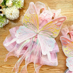 Fairy Princess Pet Dress Wedding Gown with Bow for Cats - GreenFur