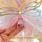 Fairy Princess Pet Dress Wedding Gown with Bow for Cats - GreenFur