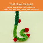 Fairy - Style Silent Cat Teaser Wand with Thickened Handle - GreenFur