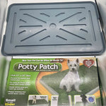 Fake Grass Potty Tray Large Size Dog Toilet,26.77"x16.73" - GreenFur