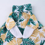 Fancy Tropical Pet Outfit Duck Hawaiian Shirt - GreenFur