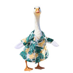 Fancy Tropical Pet Outfit Duck Hawaiian Shirt - GreenFur