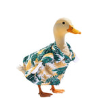 Fancy Tropical Pet Outfit Duck Hawaiian Shirt - GreenFur