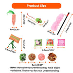 Farming Series Cute 11 Pieces Cat Toys - GreenFur