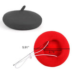 Fashion Stylish Red Beret Hat for Dogs and Small Pets - GreenFur
