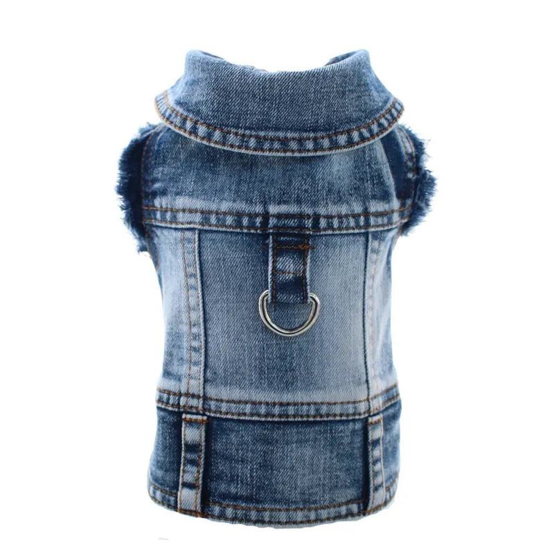 Fashionable Pet Clothing with Leash Ring Outfits for Dogs - GreenFur