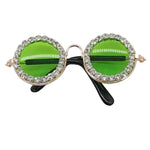 Fashionable Pet Photo Shoot Accessories Beach Sunglasses - GreenFur
