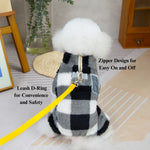 Fashionable Warm Pet Clothes Dog Outfit Pajamas - GreenFur