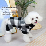 Fashionable Warm Pet Clothes Dog Outfit Pajamas - GreenFur