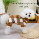 Fashionable Warm Pet Clothes Dog Outfit Pajamas - GreenFur