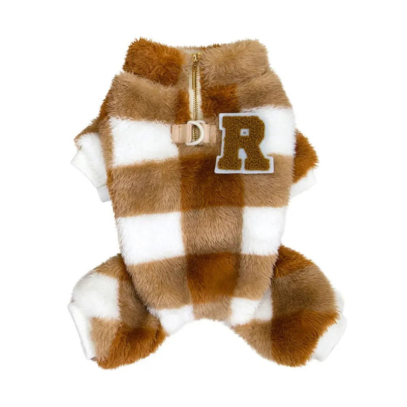 Fashionable Warm Pet Clothes Dog Outfit Pajamas - GreenFur