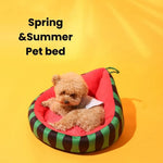 Feeling Cooling Fruit shaped pet bed - GreenFur