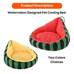 Feeling Cooling Fruit shaped pet bed - GreenFur