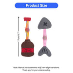 Felt Cat Teaser with Spring Tube and Catnip Chew Ball for Indoor Play - GreenFur