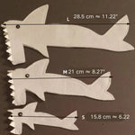 Felt Shark Costume and Felt Pet Outfit for Lizard - GreenFur
