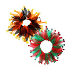 Festive Fun Tulle Accents Christmas Halloween Dog Collar - GreenFur