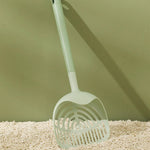 Fine - Hole Long - Handle Cat Litter Scoop - GreenFur