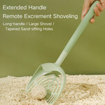 Fine - Hole Long - Handle Cat Litter Scoop - GreenFur